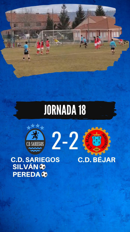 Empate importatnte para el C.D. Sariegos en La Namilla.