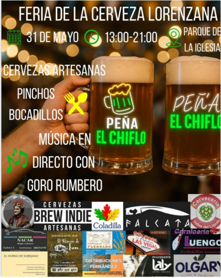 Lorenzana celebra su feria de la cerveza con música en vivo y productos artesanos  