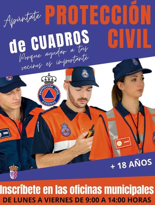 Protección Civil de Cuadros abre convocatoria para nuevos voluntarios