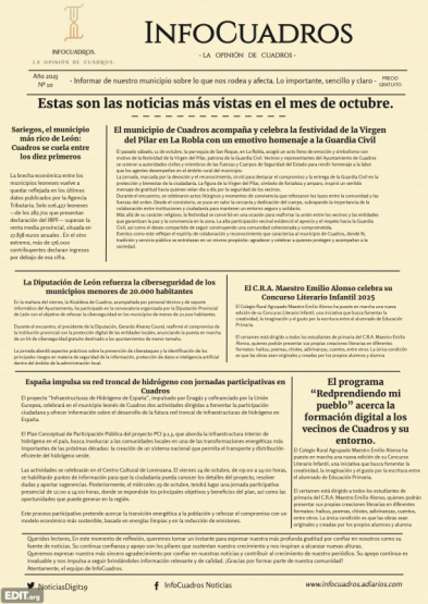 Estas son las noticias más destacadas del mes de octubre